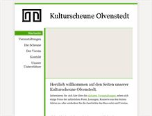Tablet Screenshot of kulturscheune.olvenstedt.de